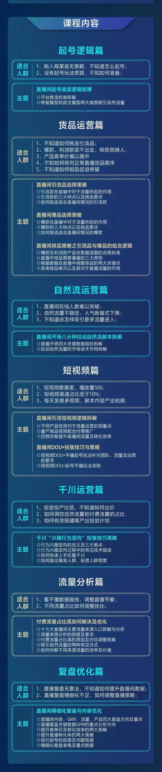 交个朋友电商学苑 大力：精细化运营直播间策略拆解课