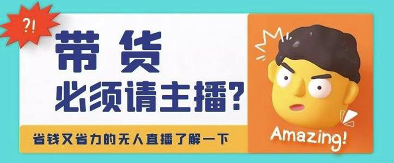 淘系0基础无人直播带货课程，手把手带你无人直播，省钱省力又省心插图